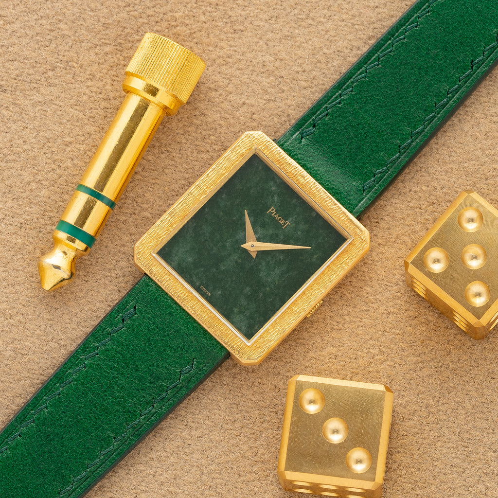 Piaget Protocole 9154 - Jade Stone Dial - *Unpolished