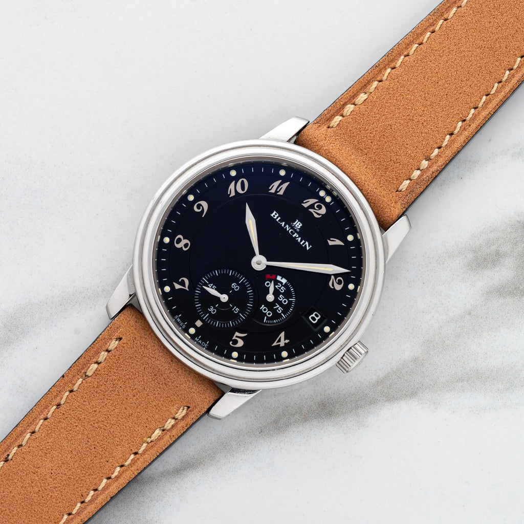 Blancpain Villeret Ultra Slim Power Reserve Breguet Numerals Full Collectors Corner NY