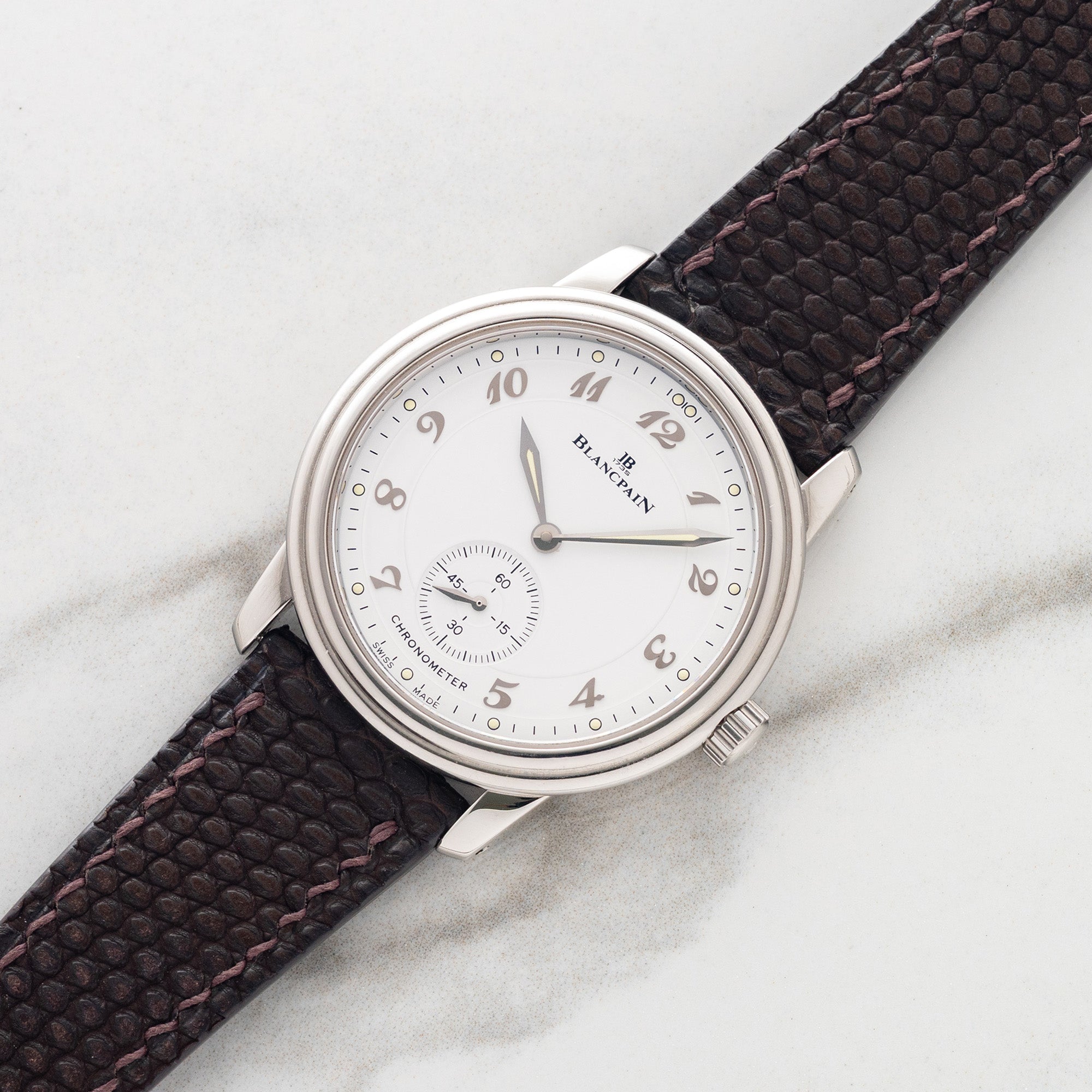 Blancpain Villeret Ultra-Thin Chronometer 7002 - Breguet Numerals