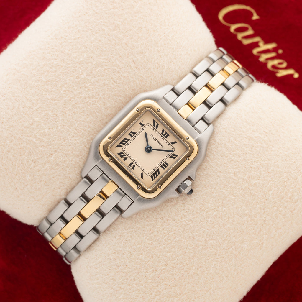 Cartier Panthere 1120 Two Tone Small One Row Collectors Corner NY