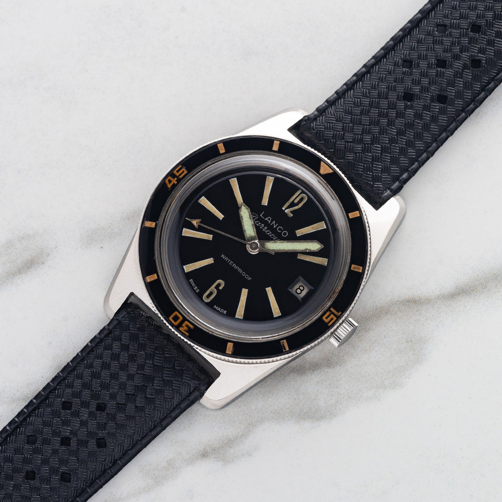 Lanco Barracuda Mk1 Skin Diver w/Gilt Dial & Bakelite Bezel
