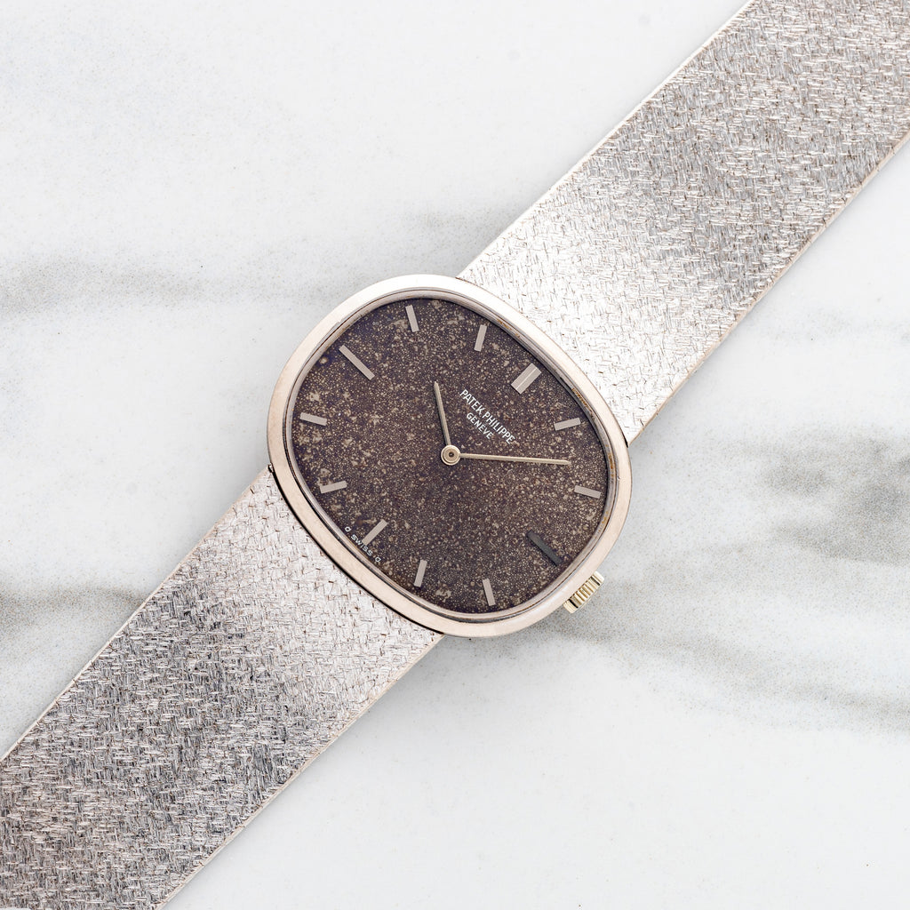 Patek Philippe Ellipse - 18k White Gold w/Tropical Dial Patek Philippe Ellipse - 18k White Gold w/Tropical Dial