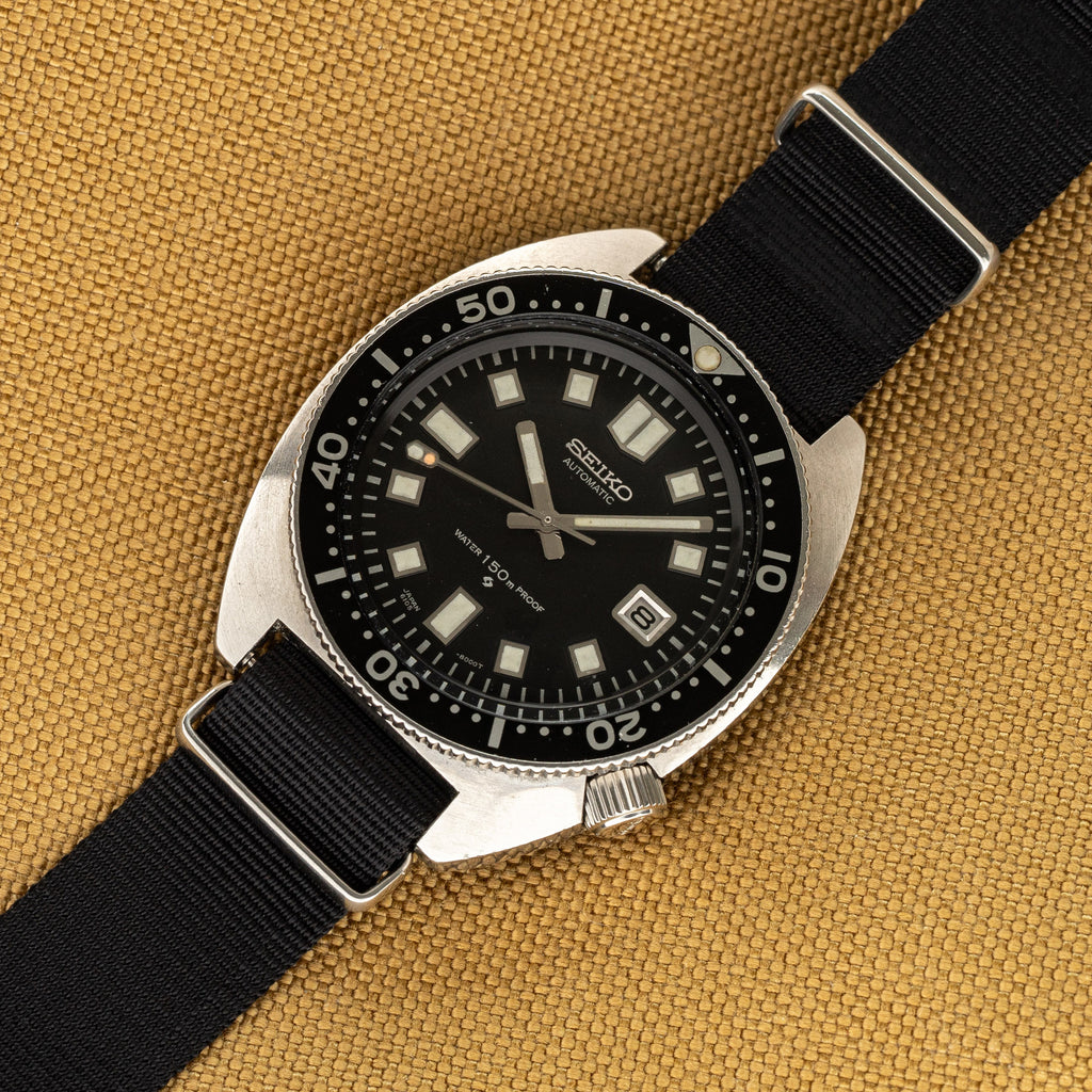 Seiko 6105 8000 Slim Willard w Service Papers Remarkable Condition Collectors Corner NY