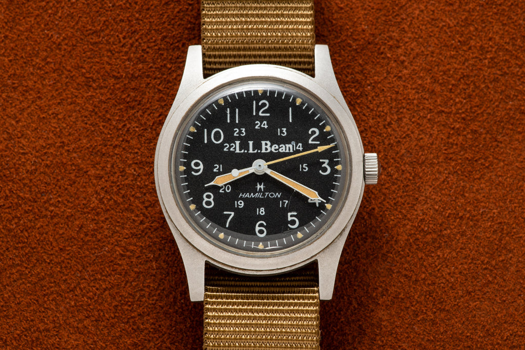 Hamilton Khaki - L.L. Bean w/Box/Papers - 1980s – Collectors Corner NY