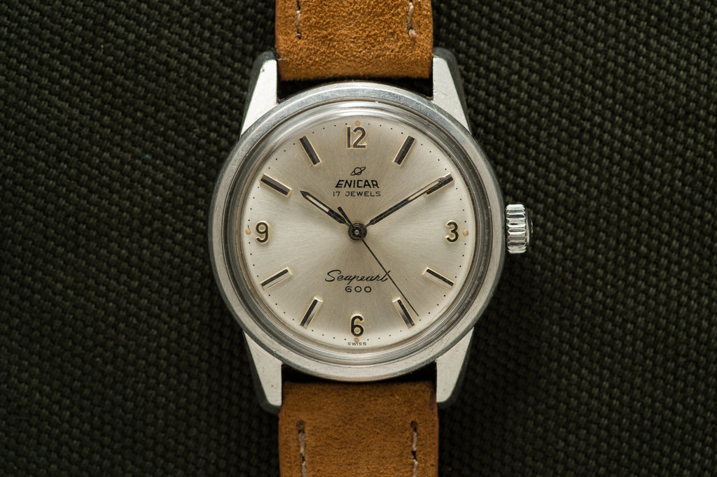 Enicar Seapearl 600 - Super Compressor - 1960s – Collectors Corner NY