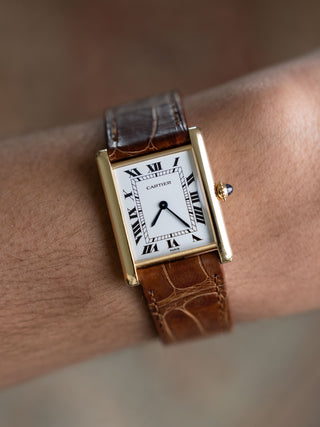Cartier Tank Louis "Extra Plate" 96019 w/"Paris" Dial