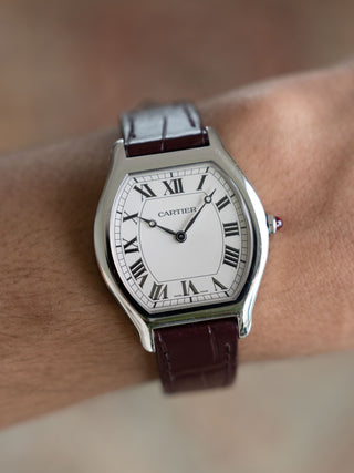 Cartier Tortue WGTO0008  Platinum Limited Edition (200 Pieces) - Full Set