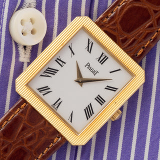 Piaget Protocole 9154N - White "Roman" Dial - *Unpolished*