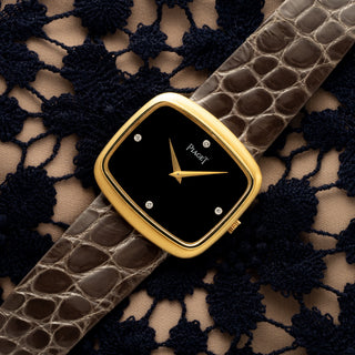 Piaget 9751 w/Black Onyx and Diamond Dial - *Unpolished*