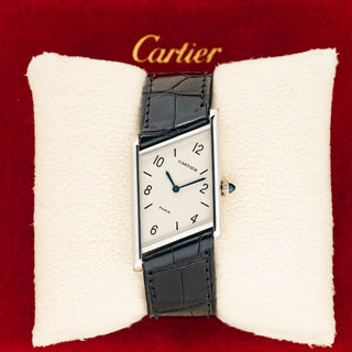 Cartier "Tank Asymétrique" 2488 Platinum Pre-CPCP - Extremely Rare