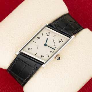 Cartier "Tank Asymétrique" 2488 Platinum Pre-CPCP - Extremely Rare