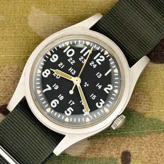 Hamilton H3 Military w/Green Patina - Serviced