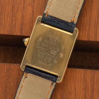 Cartier Tank Must De Cartier - Quartz w/Rare Tri-Tone Trinity Dial