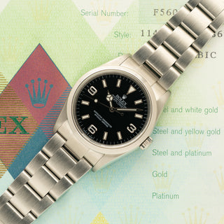 Rolex Explorer 114270 - Box & Papers - From Original Owner