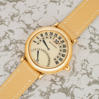 Gerald Genta Retro G.3714 - Jump Hour w/MOP Dial - *Unpolished*