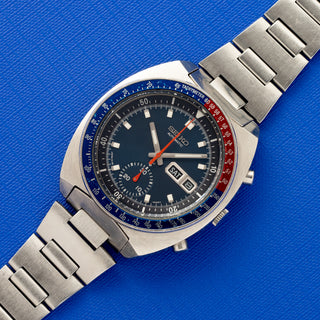 Seiko 6139-6005 "Blue Pogue" Chronograph
