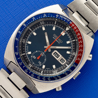 Seiko 6139-6005 "Blue Pogue" Chronograph