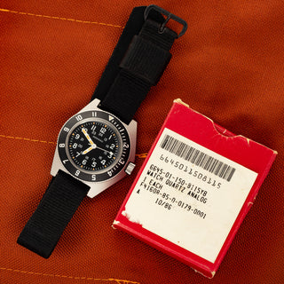 Marathon/Gallet ADANAC Paradiver w/Box/Uncut Strap - L.N.O.S.