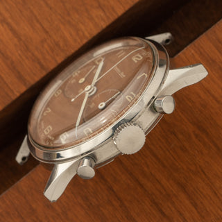 Excelsior Park Chronograph w/Military Provenance & Stunning Tropical Dial