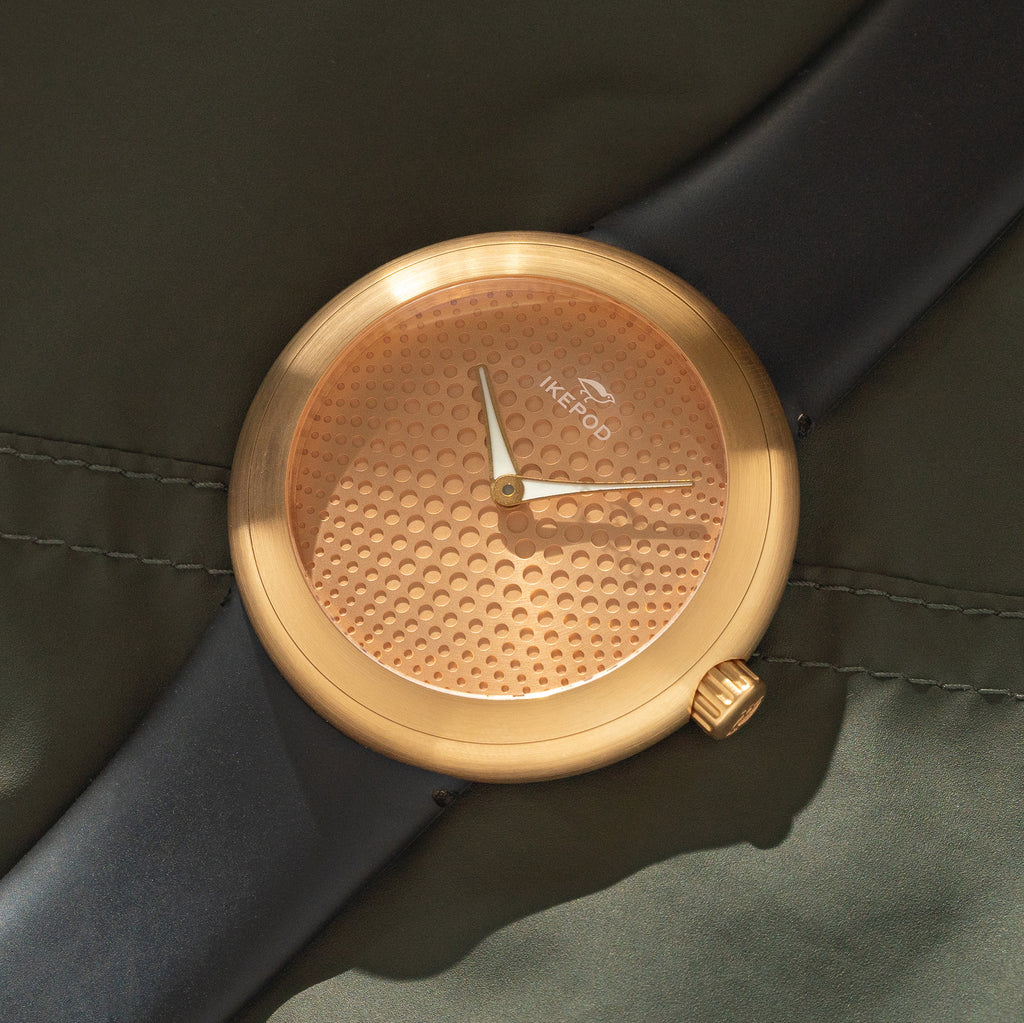 IKEPOD Horizon - 18k Rose Gold - Full Set - L.N.O.S. – Collectors Corner NY