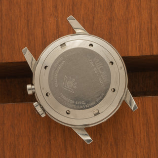 Vulcain Cricket "Waterprotected" Alarm w/Gorgeous Patina Dial - *Unpolished*