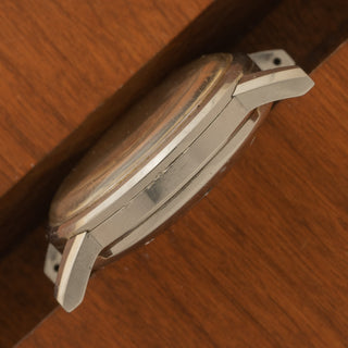 Vulcain Cricket "Waterprotected" Alarm w/Gorgeous Patina Dial - *Unpolished*