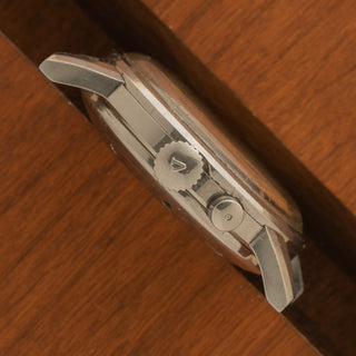Vulcain Cricket "Waterprotected" Alarm w/Gorgeous Patina Dial - *Unpolished*