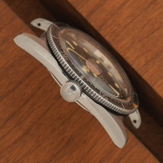 Titus Calypsomatic w/Spectacular Gilt Dial - Service Papers From True Patina - *Unpolished*