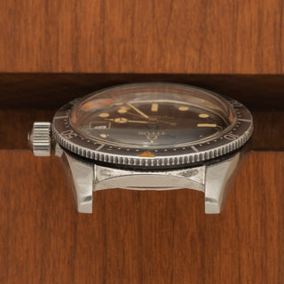 Titus Calypsomatic w/Spectacular Gilt Dial - Service Papers From True Patina - *Unpolished*