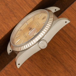 Rolex Datejust 16234 w/Tropical Dial/Caseback Sticker - *Unpolished*