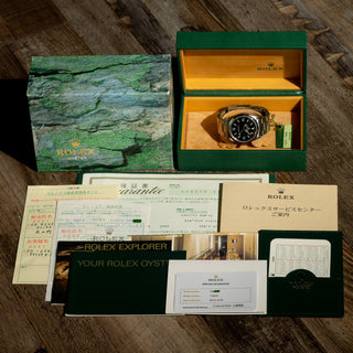 Rolex Explorer 1 - 114270 - Full Collector Set w/Original Receipt/RSC Papers