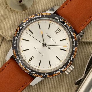 Caravelle/Bulova World Time w/11DP Movement - Rare