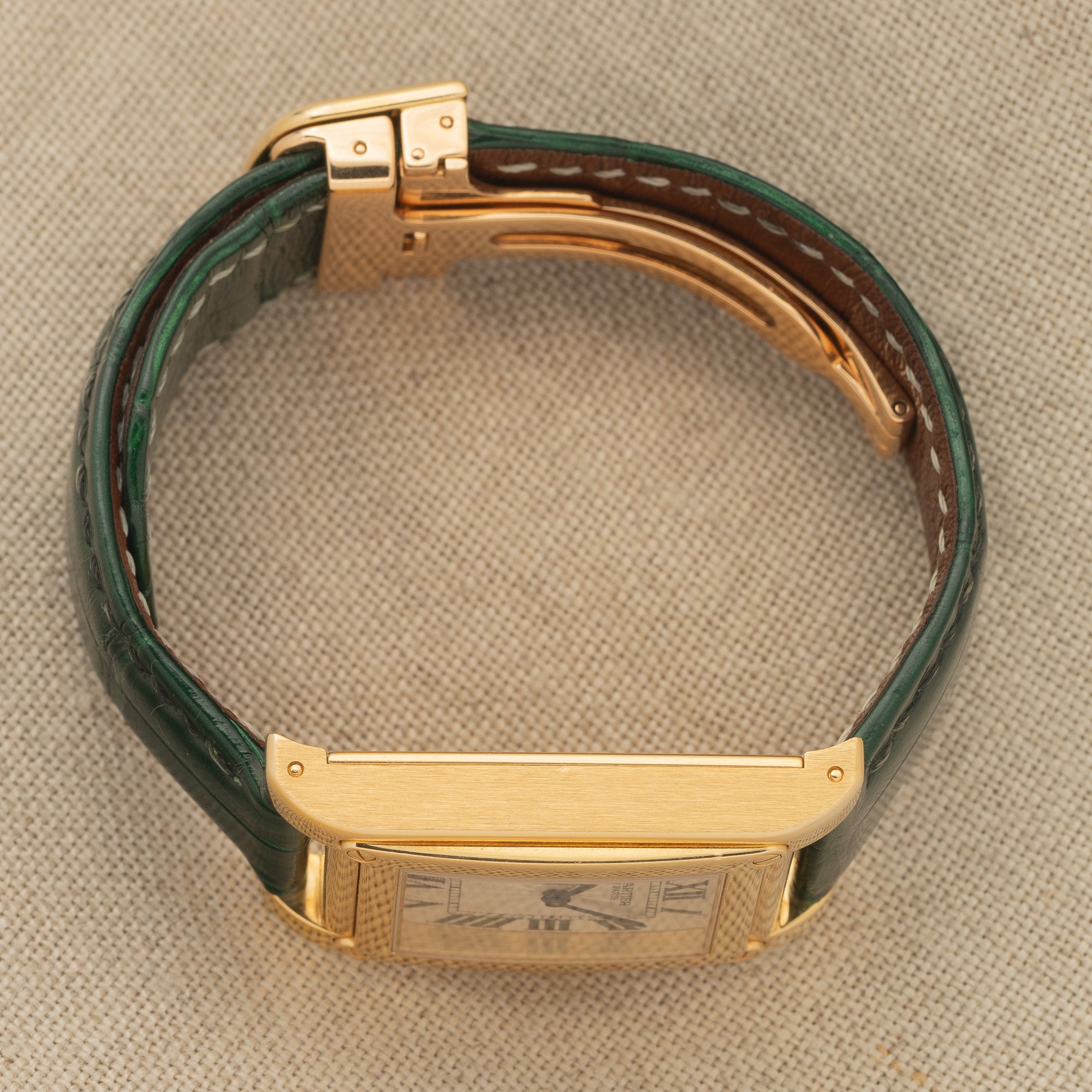 Cartier Tank A Vis 2484 w/Deployant Buckle - CPCP