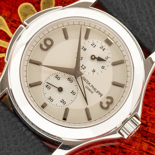 Patek Philippe 5134G Travel Time Calatrava w/Box & Archive Papers - *Unpolished*
