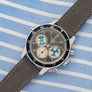 Heuer Mareograph 2446C w/Patina Dial - Very Rare/*Unpolished* - PENDING