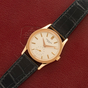 Patek Philippe Calatrava 3796 "Pink Gold" w/Papers - *Unpolished*