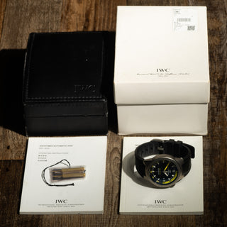 IWC Aquatimer Titanium Diver w/Box & Booklets