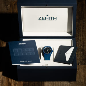 Zenith Defy Classic Ceramic w/Skeleton Dial - Mint - Full Set