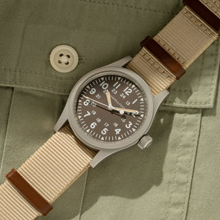 Hamilton Khaki Field w/Brown Dial - Full Set/"Like New"