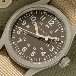 Hamilton Khaki Field w/Brown Dial - Full Set/"Like New"