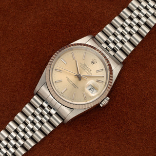 Rolex Datejust 16234 w/Tropical Dial/Caseback Sticker - *Unpolished*