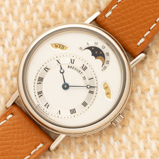 Breguet Classique Calendar Moonphase 3330 w/Deployant - *Unpolished*