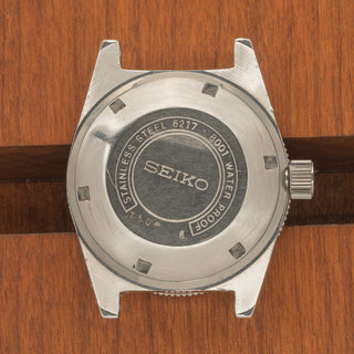 Seiko 6217-8001 - "62MAS Big Crown" - Rare Diver w/Patina Dial - *Unpolished*