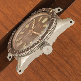 Seiko 6217-8001 - "62MAS Big Crown" - Rare Diver w/Patina Dial - *Unpolished*