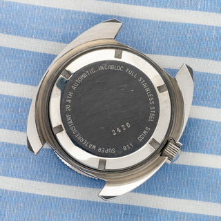 Dugena "Sealab" Skin Diver - "Pearl" White Dial - Very Rare/*Unpolished*