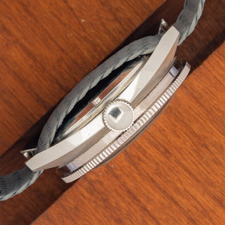 Dugena "Sealab" Skin Diver - "Pearl" White Dial - Very Rare/*Unpolished*