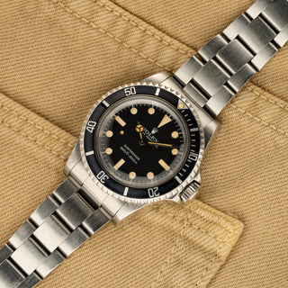 Rolex Submariner 5513 "Maxi MK2"  - Service Papers From True Patina - *Unpolished*