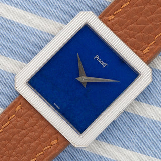 Piaget Protocole 9154 - White Gold w/Lapis Stone Dial - *Unpolished*
