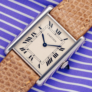 Cartier Tank Louis 1601 Platinum Pre-CPCP - Very Rare - *Unpolished*