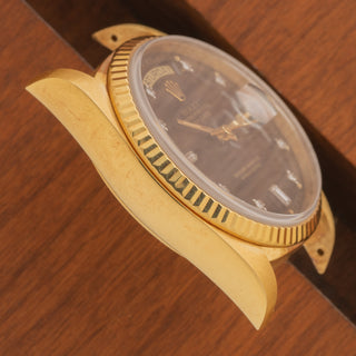 Rolex Day-Date 18038 w/Factory "Gilt" Diamond Dial - *Unpolished*
